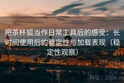 把茶杯狐当作日常工具后的感受：长时间使用后的稳定性与加载表现（稳定性观察）
